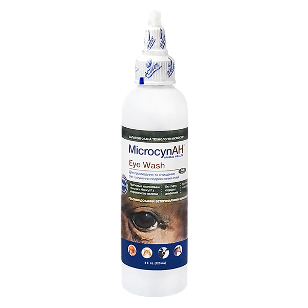 Microcyn Eye Wash МІКРОЦИН краплі для очей усіх видів тварин фото 1