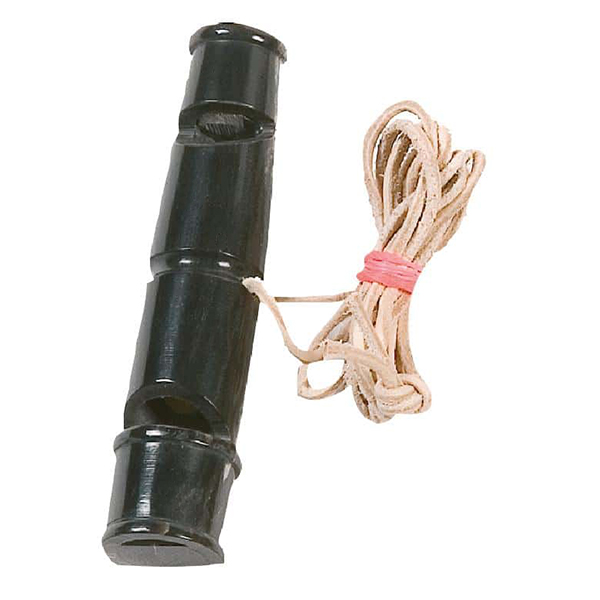 Flamingo Horn ФЛАМІНГО ГОРН БУЙВОЛА 2-тональний свисток для собак , 8,7 см х 2,2 см см., L см фото 1