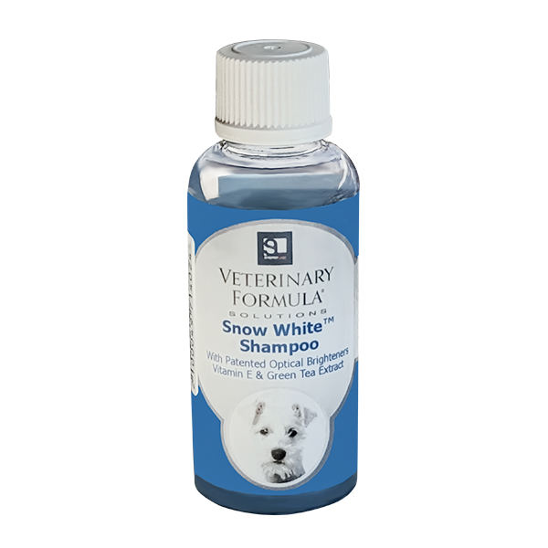 Veterinary Formula SCC Snow White Shampoo ВЕТЕРИНАРНА ФОРМУЛА БІЛОСНІЖНО БІЛИЙ шампунь для собак і котів зі світлою шерстю фото 1