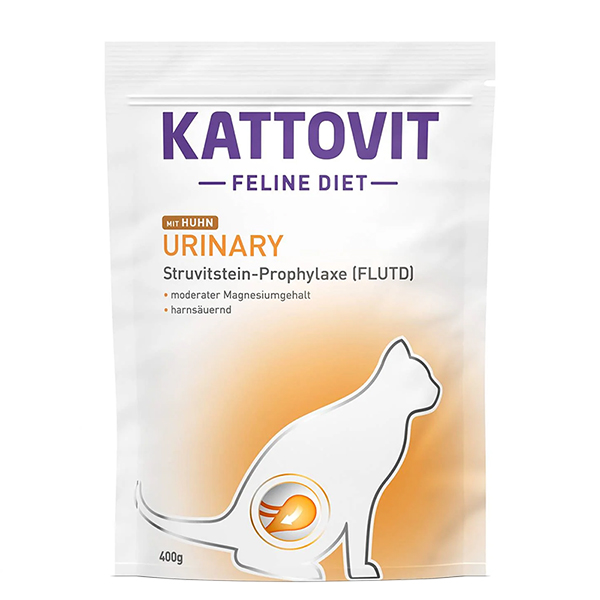 Kattovit Veterinary Urinary mit Huhn КАТТОВІТ УРІНАРІ КУРКА дієтичний сухий корм для котів із захворюваннями нижніх сечовивідних шляхів фото 1