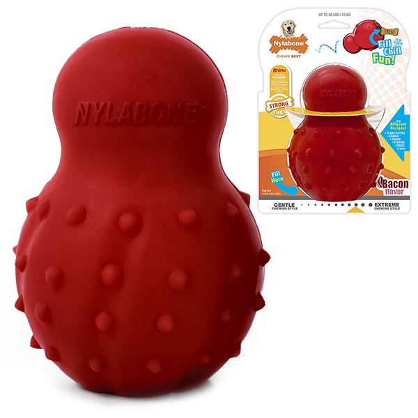 Nylabone Strong Chew НІЛАБОН КОНУС іграшка для собак , L см., Бекон см фото 1