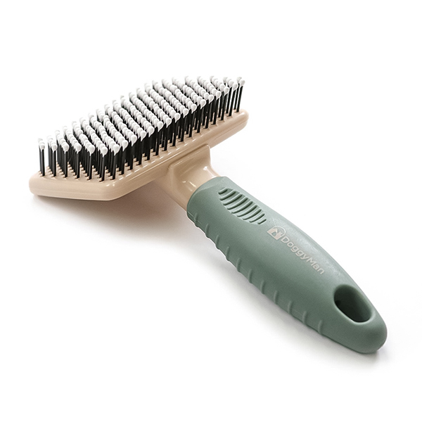 DoggyMan BS Soft Slicker Brush ДОГГІМЕН М’ЯКА ЩІТКА СЛІКЕР для собак і котів , XXS кг фото 1
