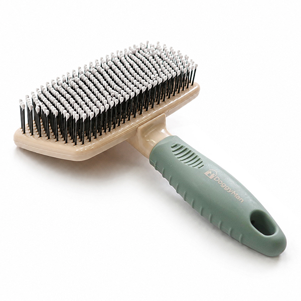 DoggyMan BS Soft Slicker Brush ДОГГІМЕН М’ЯКА ЩІТКА СЛІКЕР для собак і котів , S кг
