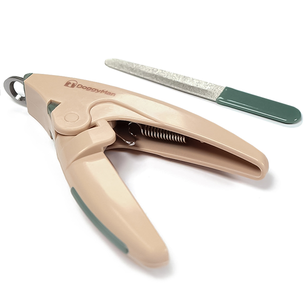 DoggyMan BS Nail Clippers With File ДОГГІМЕН КІГТЕРІЗ ГІЛЬЙОТИНА ТА ПИЛКА для собак , Набір см фото 1