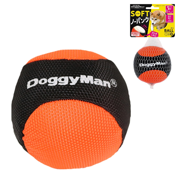 DoggyMan Soft Ball M ДОГГІМЕН М’ЯКИЙ М’ЯЧ З НАПОВНЮВАЧЕМ іграшка для собак , M см фото 1