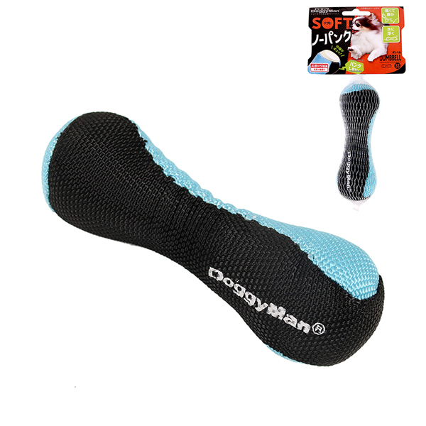 DoggyMan Soft Dumbbell ДОГГІМЕН М’ЯКА ГАНТЕЛЬ З НАПОВНЮВАЧЕМ іграшка для собак , SS см., 11,5 см см фото 1