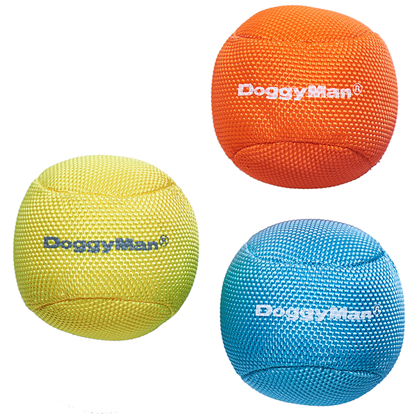 DoggyMan Soft Ball S ДОГГІМЕН М’ЯКИЙ М’ЯЧ З НАПОВНЮВАЧЕМ іграшка для собак , S см., В асортименті см фото 1