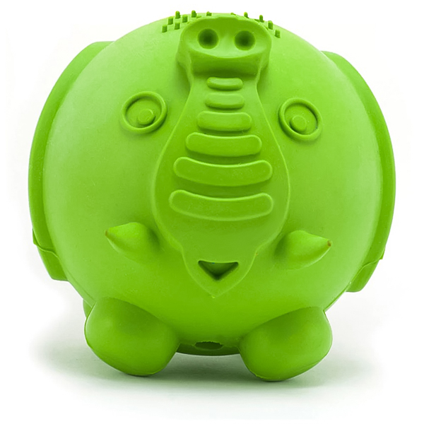 PetSafe Busy Buddy Elephant ПЕТСЕЙФ БІЗІ БАДДІ СЛОН іграшка для собак , M L л., Яскраво-зелений л фото 1