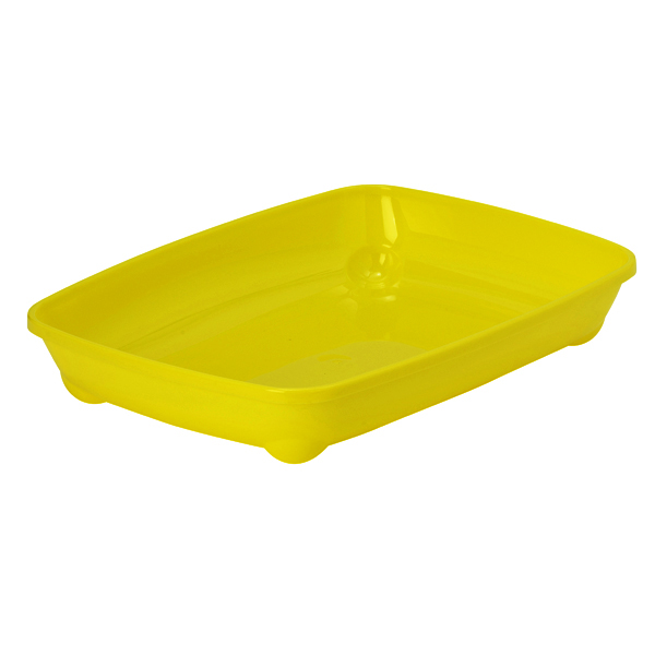Moderna Arist-O-Tray Small МОДЕРНА АРІСТ-О-ТРЕЙ туалет для кошенят, 37х27х6см , Лимонний см., 37 см х 27 см х 6 см см фото 1