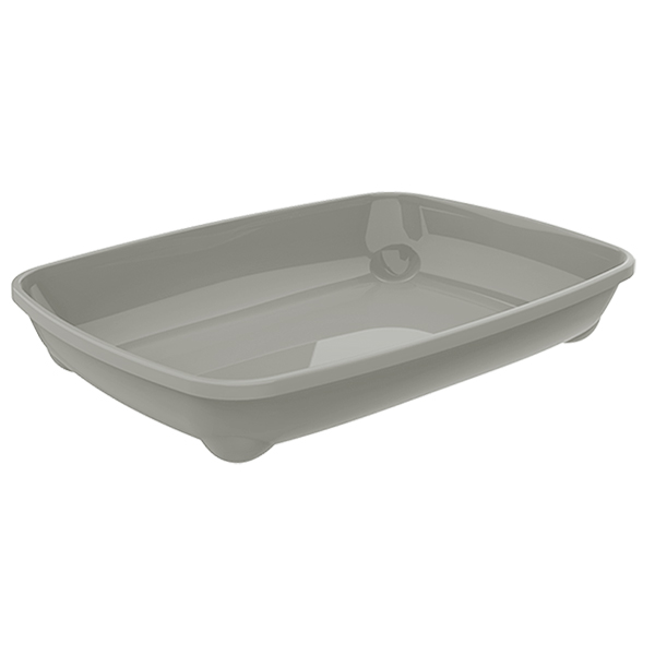 Moderna Arist-O-Tray Small МОДЕРНА АРІСТ-О-ТРЕЙ туалет для кошенят, 37х27х6см , Теплий сірий см., 37 см х 27 см х 6 см см фото 1