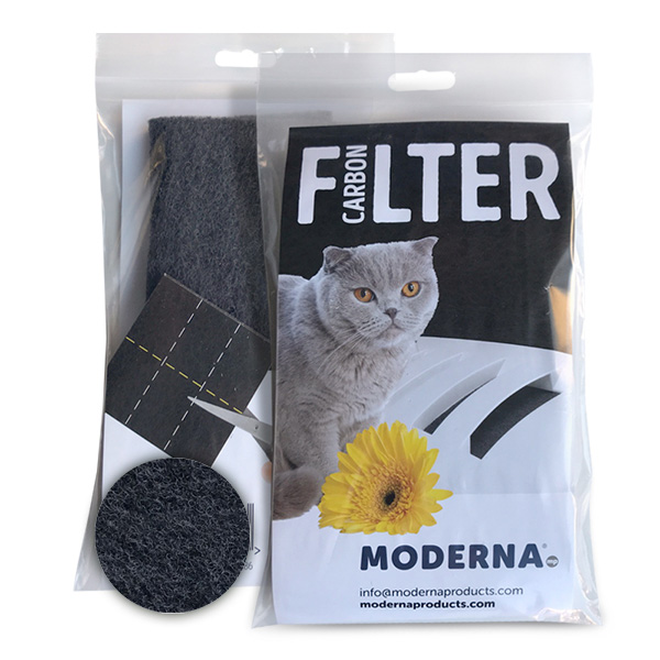 Moderna Universal Filter МОДЕРНА ФІЛЬТР закритих туалетів для котів, 15.5х16см , 15,5 см х 16 см см фото 1