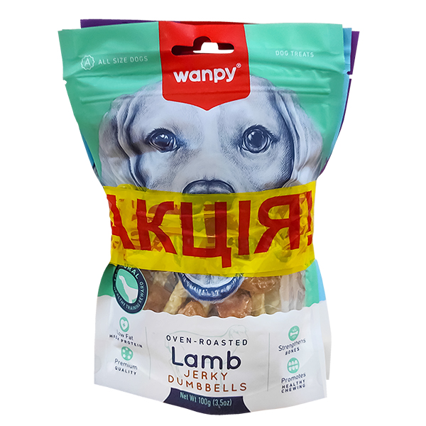 2+1 Wanpy Вечірка ласощів: Качка Курка Ягня ласощі для собак, набір 3х , 3 шт х см