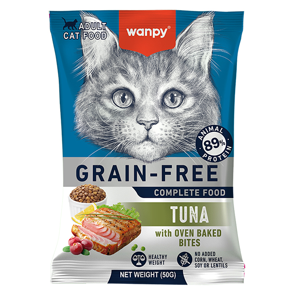 Wanpy Adult Cat Grain Free Tuna ВАНПІ ТУНЕЦЬ ДЛЯ КОТІВ сухий беззерновий корм фото 1
