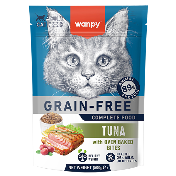 Wanpy Adult Cat Grain Free Tuna ВАНПІ ТУНЕЦЬ ДЛЯ КОТІВ сухий беззерновий корм , см фото 1