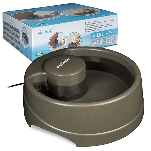 PetSafe Drinkwell Current ПЕТСЕЙФ ДРІНКВЕЛЛ КАРРЕНТ автоматичний фонтан поїлка для собак , Коричневий л фото 1