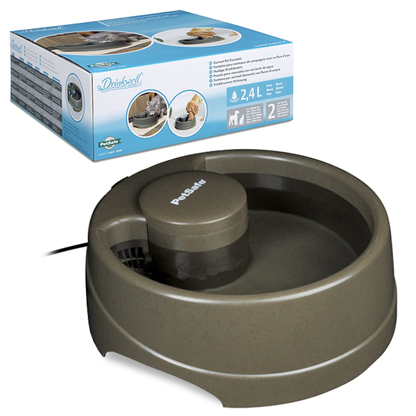 PetSafe Drinkwell Current ПЕТСЕЙФ ДРІНКВЕЛЛ КАРРЕНТ автоматичний фонтан поїлка для собак та котів , Коричневий л фото 1
