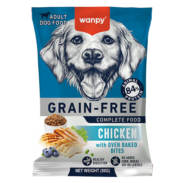 Wanpy Adult Dog Grain Free Chicken ВАНПІ КУРКА ДЛЯ СОБАК сухий беззерновий корм фото 1