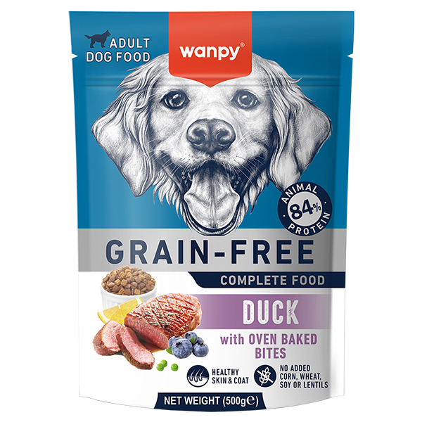 Wanpy Grain Free Duck ВАНПІ КАЧКА ДЛЯ СОБАК сухий беззерновий корм , см фото 1