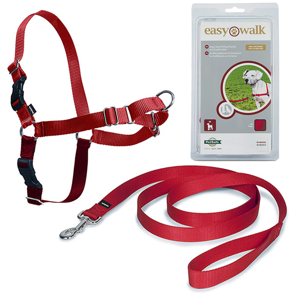 PetSafe Easy Walk ПЕТСЕЙФ ЛЕГКА ПРОГУЛЯНКА антиривок шлея для собак , M л., Червоний л фото 1