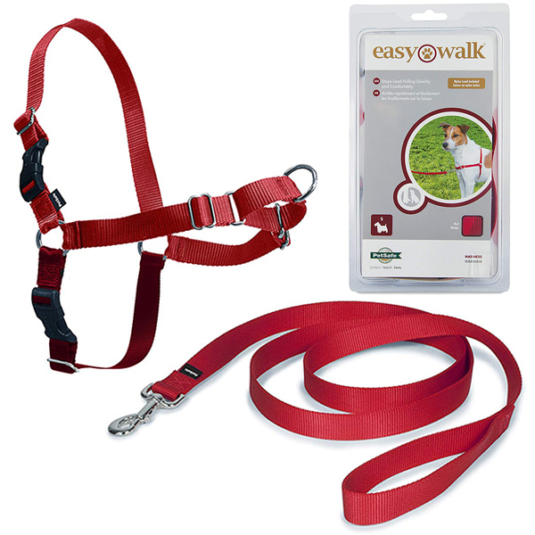PetSafe Easy Walk ПЕТСЕЙФ ЛЕГКА ПРОГУЛЯНКА антиривок шлея для собак , S л., Червоний л фото 1