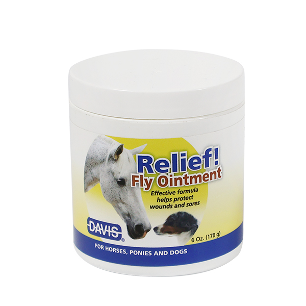 Davis Relief! Fly Ointment ДЕВІС РЕЛІФ мазь від мух для собак і коней фото 1
