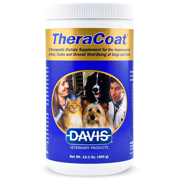 Davis TheraCoat ДЕВІС ТЕРАКОУТ дієтична добавка для шерсті собак і котів фото 1