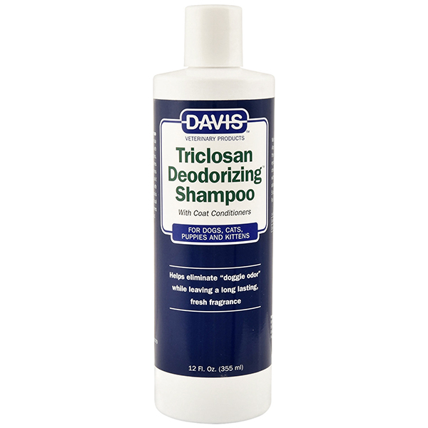 Davis Triclosan Deodorizing Shampoo ДЕВІС ТРИКЛОЗАН дезодораційний шампунь з триклозаном для собак і котів, концентрат