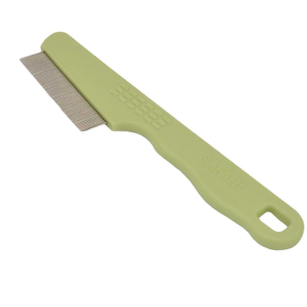 Safari Dog Flea Comb САФАРІ ГРЕБІНЕЦЬ ВІД БЛІХ для собак з короткою шерстю , 15,9 см х 3,8 см см фото 1