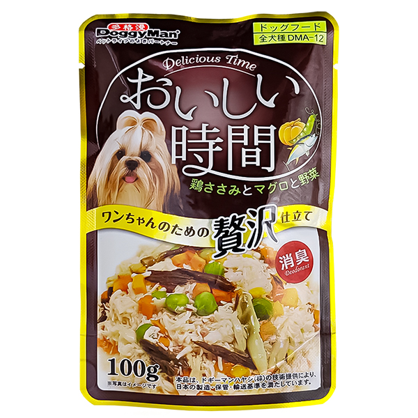 DoggyMan Low Fat Chicken & Tuna, Bonito ДОГГІМЕН КУРКА З ТУНЦЕМ І МАКРЕЛЛЮ в желе консерви для собак, вологий корм, пауч фото 1