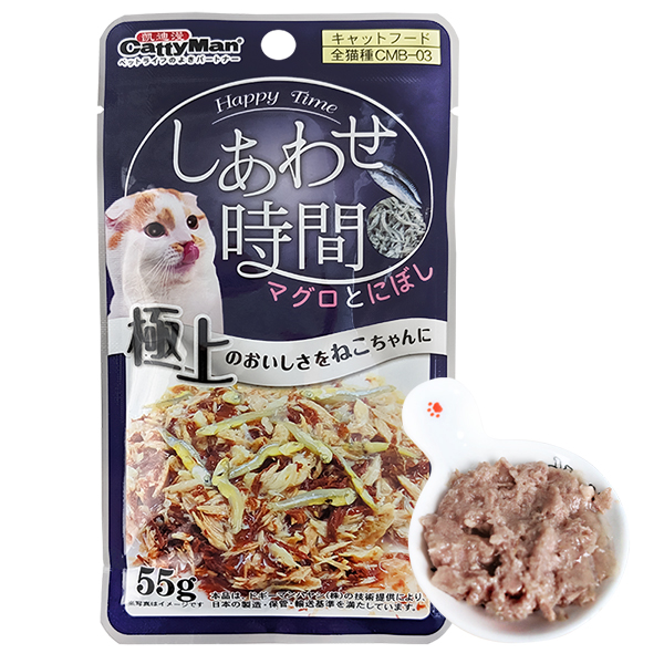 CattyMan Tuna Bonito Sardine КЕТТІМЕН ТУНЕЦЬ МАКРЕЛЬ САРДИНА в желе вологий корм, консерви для котів, пауч
