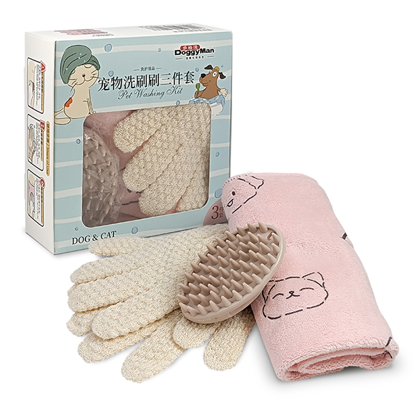 Doggyman Pet Washing Kit ДОГГІМЕН НАБІР ДЛЯ КУПАННЯ собак і котів фото 1