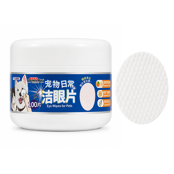 DoggyMan Eye Wipes ДОГГІМЕН СЕРВЕТКИ ДЛЯ ОЧЕЙ вологі для собак і котів, 100од