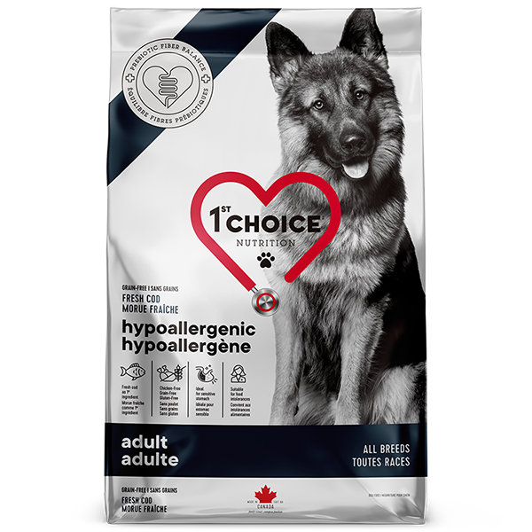 1st Choice Adult Hypoallergenic Cod ФЕСТ ЧОЙС ГІПОАЛЕРГЕННИЙ ТРІСКА сухий дієтичний беззерновий корм для собак , см