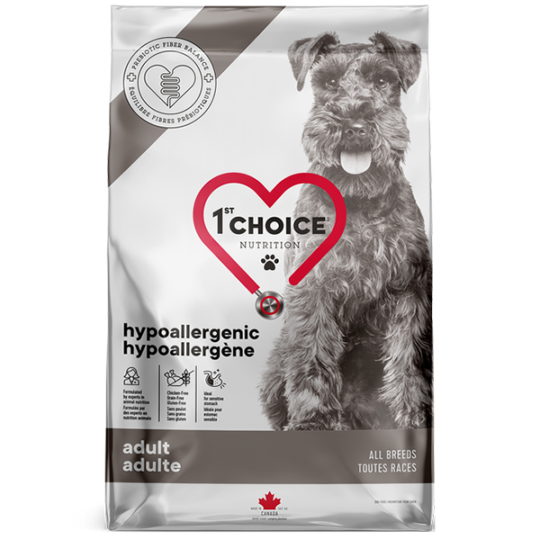 1st Choice Adult Hypoallergenic ФЕСТ ЧОЙС ГІПОАЛЕРГЕННИЙ КАЧКА сухий дієтичний беззерновий корм для собак , см