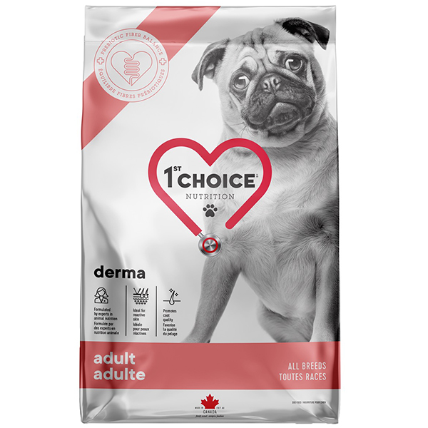 1st Choice Adult Derma ФЕСТ ЧОЙС ДЕРМА сухий дієтичний беззерновий корм для собак всіх порід , см