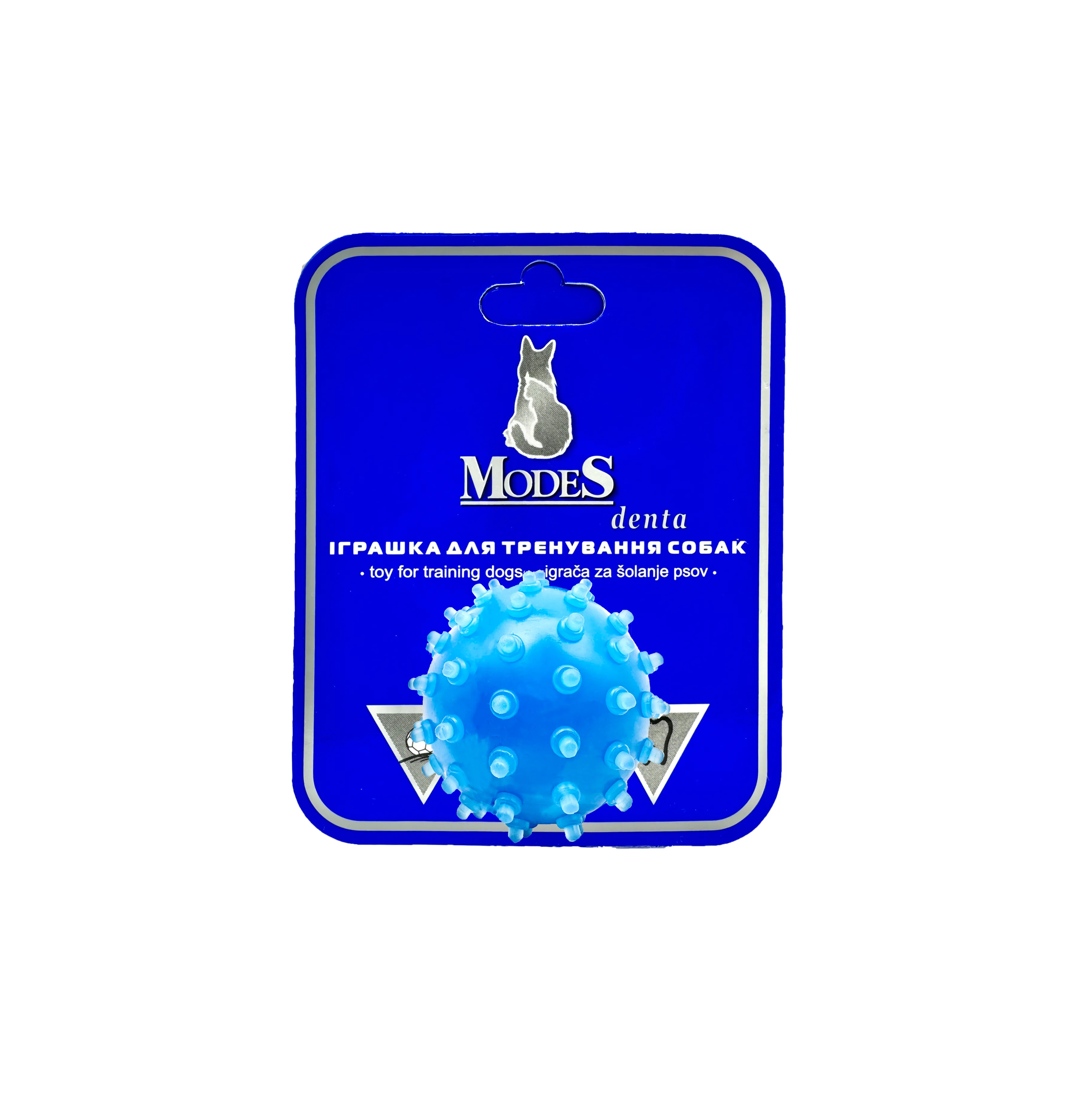 М'яч Міна блакитний розмір XS-4 см, Дента Denta іграшка для собак MODES фото 1