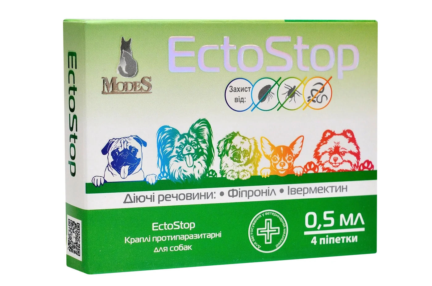 ЕктоСтоп EctoStop протипаразитарні краплі для собак до фото 1
