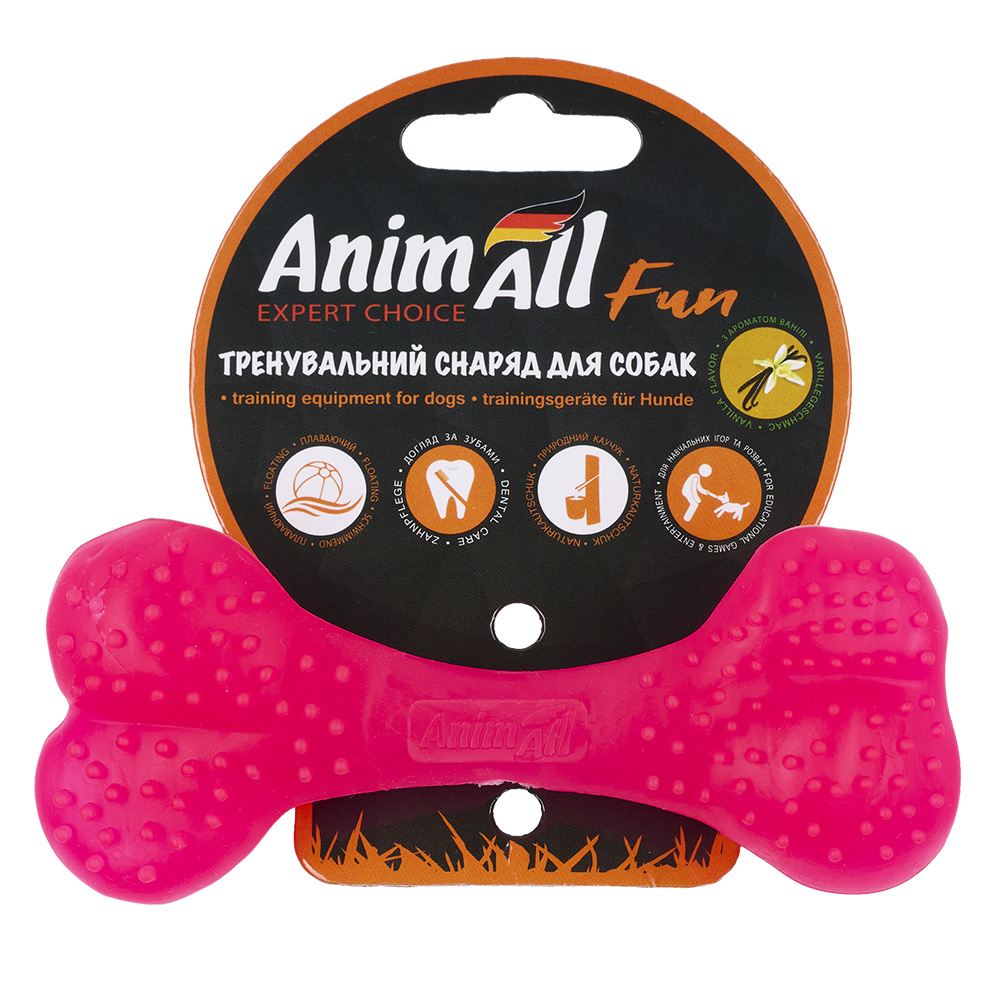AnimAll Фан 88113 кістка 12 см коралова фото 1