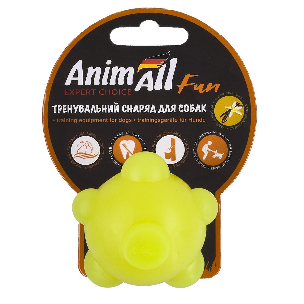 AnimAll Фан 88141 куля молекула 5 см жовта фото 1