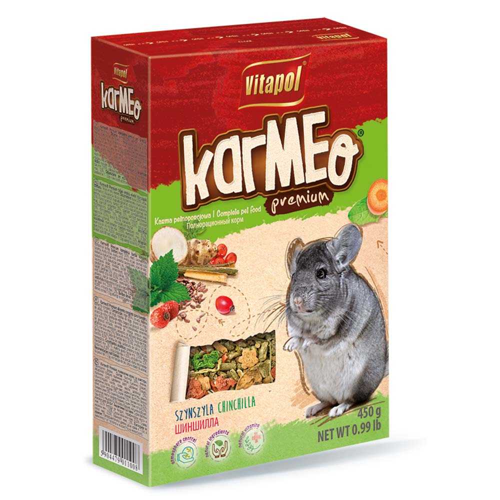 ВІТАПУЛ корм KARMEO премiум д шиншил , 1600К
