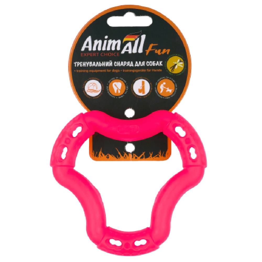 AnimAll Фан 88203 кільце 6 сторін 12 см коралове