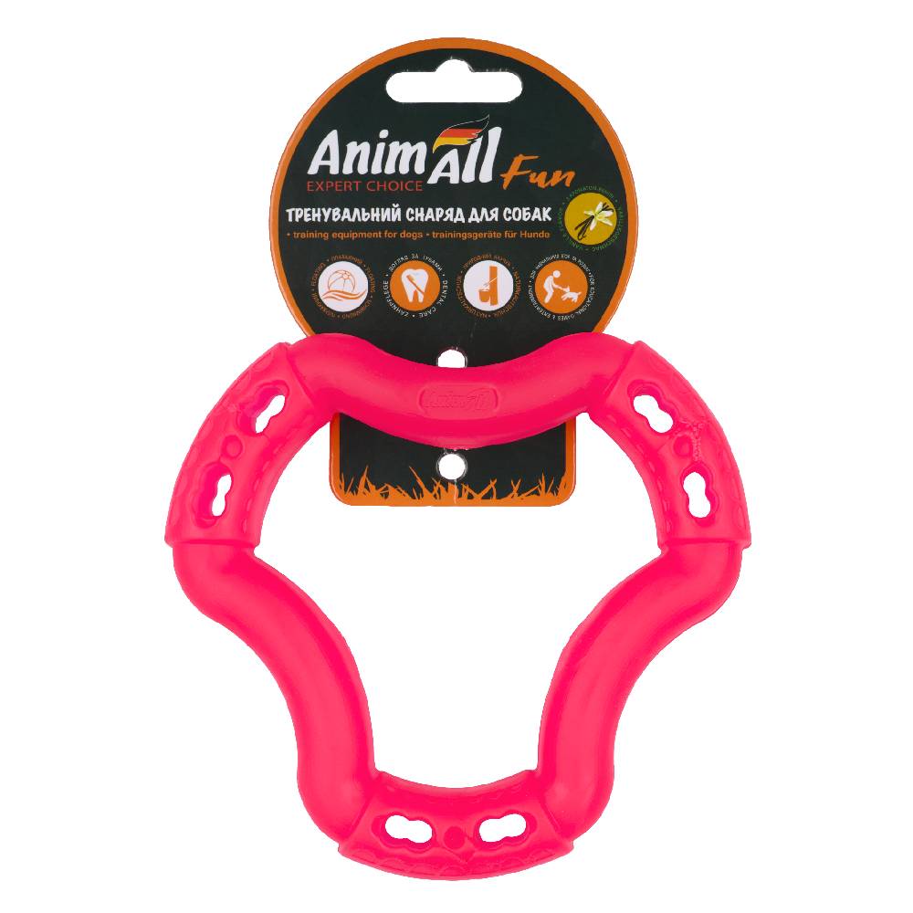 AnimAll Фан 88213 кільце 6 сторін 15 см коралове фото 1
