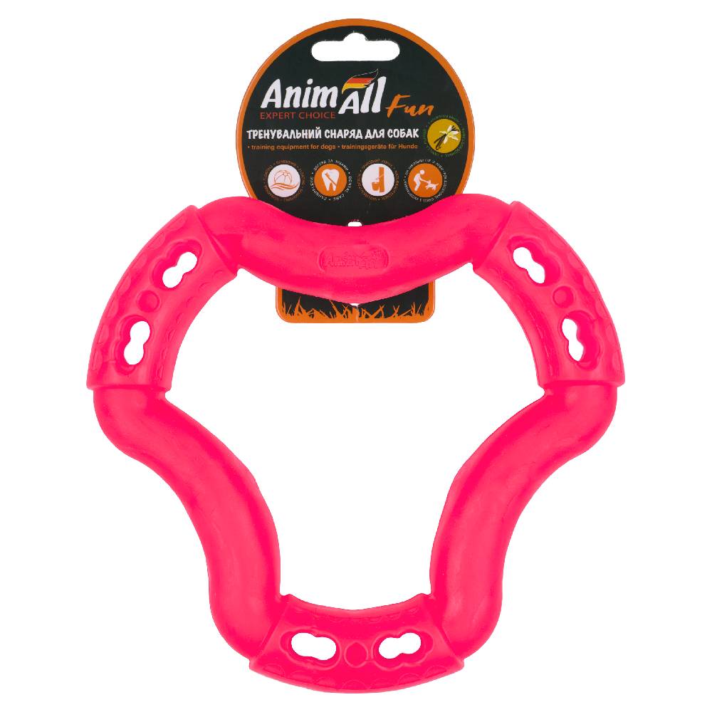 AnimAll Фан 88223 кільце 6 сторін 20 см коралове