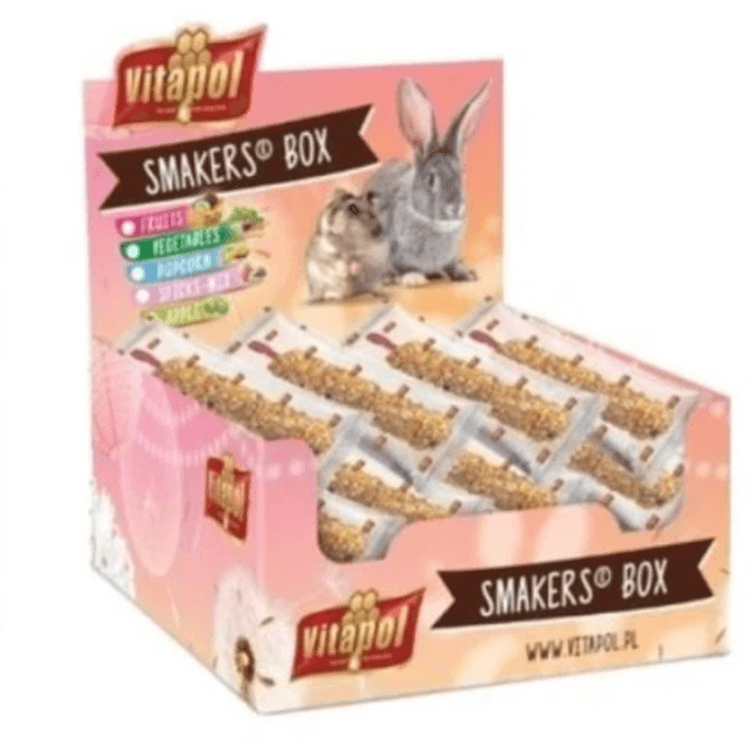 ВІТАПУЛ колба BOX-12шт д гризун. фрукти 3130