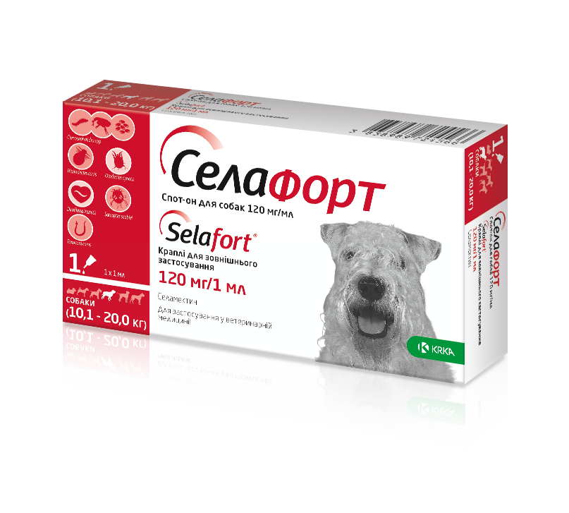 Селафорт спот он. розч .120мг фото 1