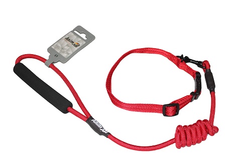 AnimAll повідець+нашийник HJ-Y304-LC Red 10x1200x20mm