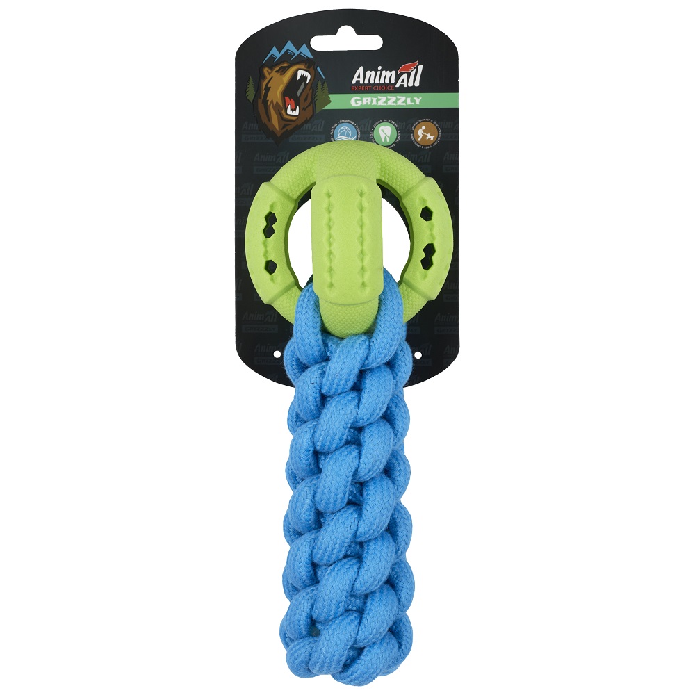 AGrizZzly 9550 Іграшка кросфіт з м'ячем, blue