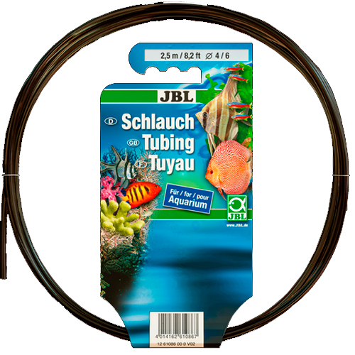 ДЖ Шланг Aquarium tubing GREY 4 6mm, 2,5m, 61086