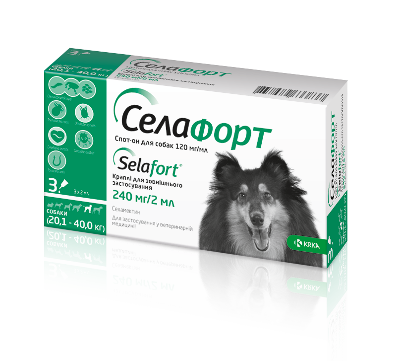 Селафорт спот он, розч. 240мг фото 1