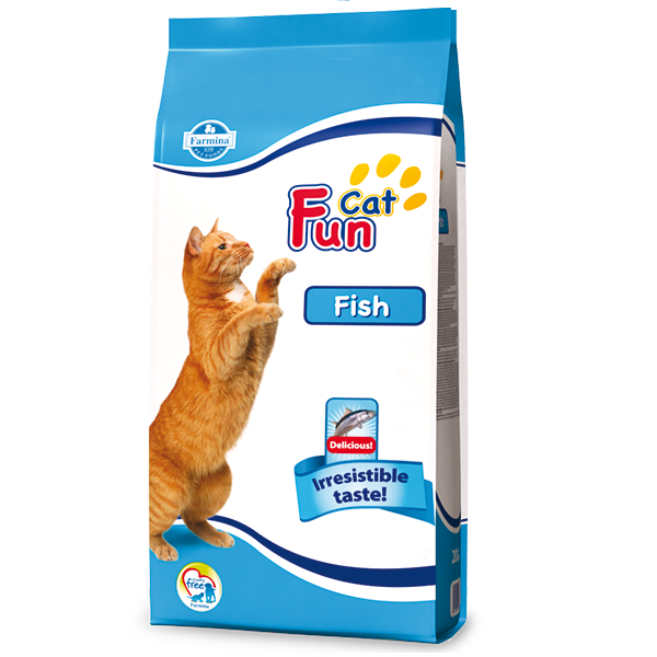 Фарміна кет сух FUN CAT FISH фото 1